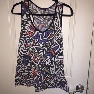 Multi color tank top